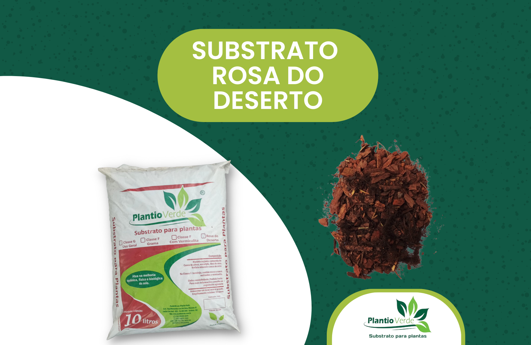 SUBSTRATO ROSA DO DESERTO 10LT